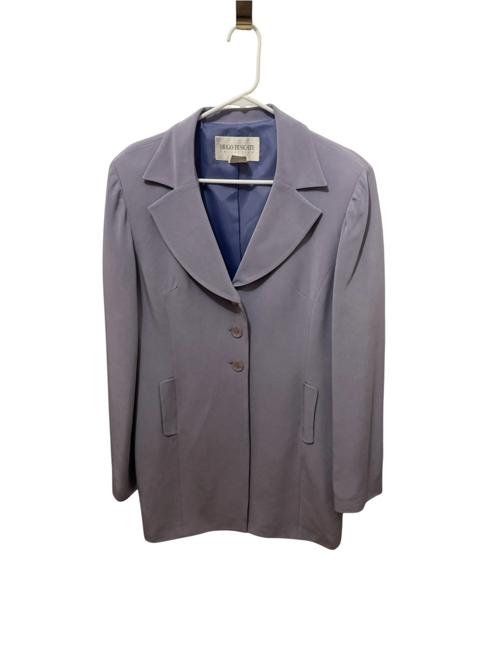 Hugo Buscati 100% Silk Blazer Size 12